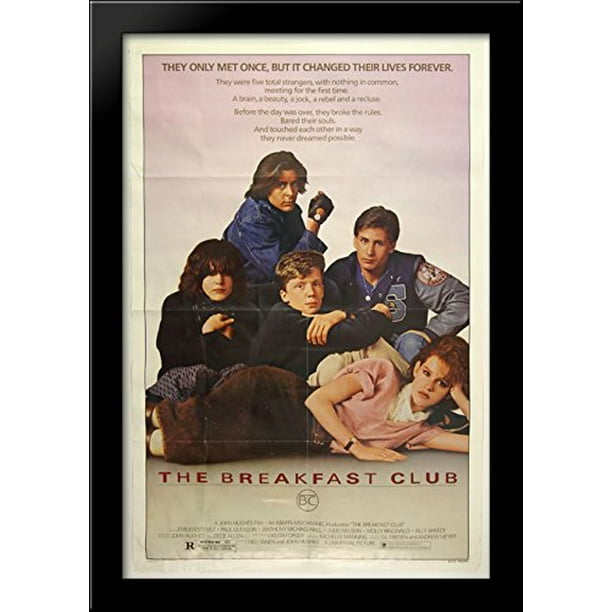 The Breakfast Club Movie Poster Print Wall Art The Breakfast Club Movie Poster Print Wall Art